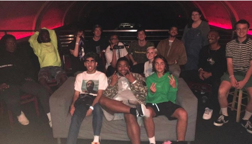 “The Peak” Staff Member Joshua Schultz, with BROCKHAMPTON, on September 25th, 2017