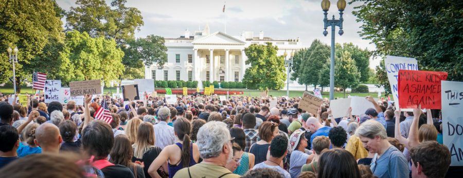 Vigil at the White House, Washington, DC USA