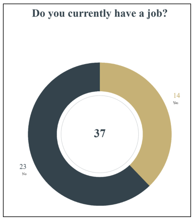 Survey results from a sample of 37 MHS students. 